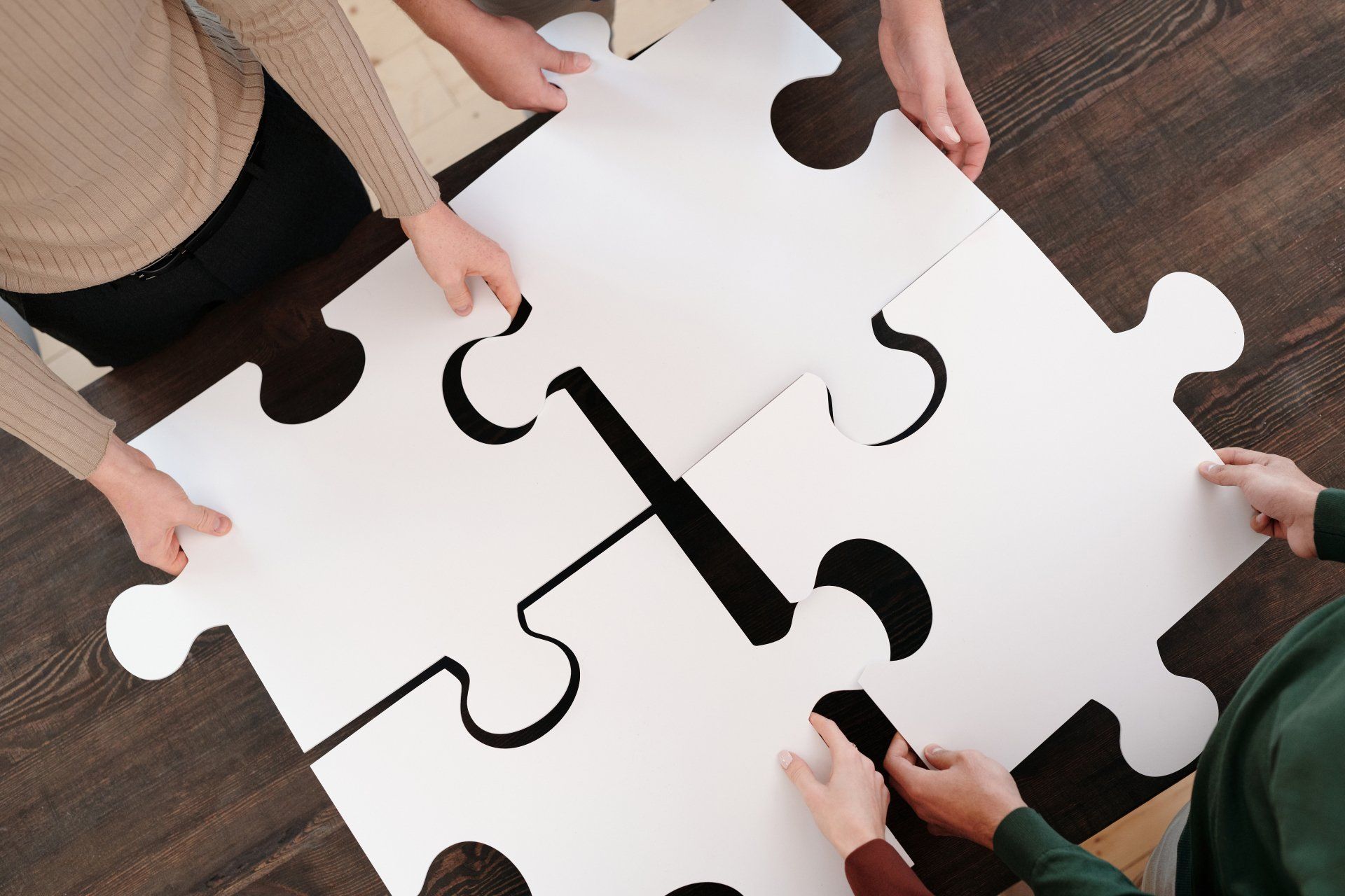 puzzle pieces representing finding coping skills to anxiety and depression in Oklahoma