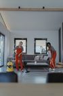 Dust, Damp Mop, & Vacuum Floors