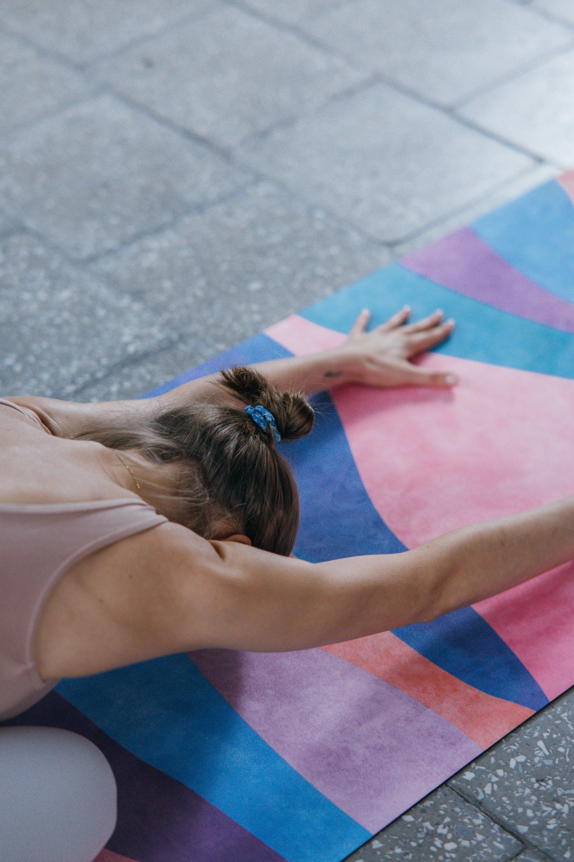 Pilates child's pose