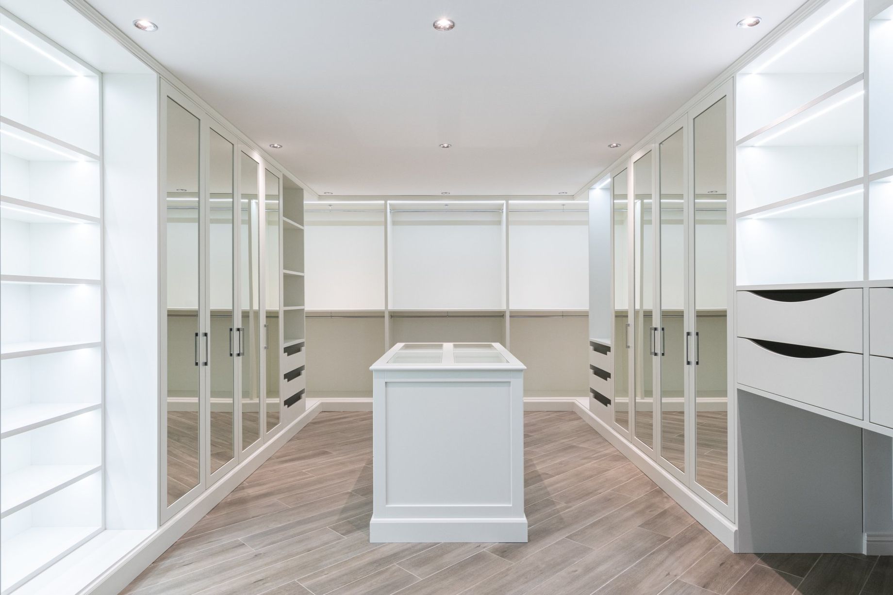 walk-in closet with built-ins