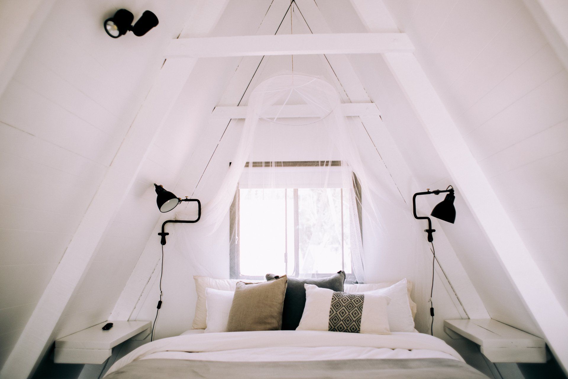 bedroom in attic