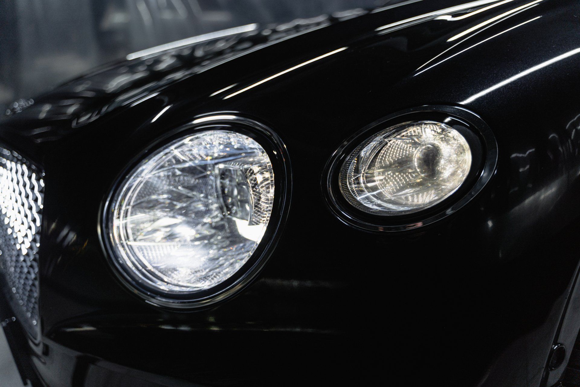 shiny car exterior