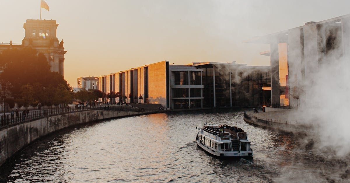boat excursion in Berlin