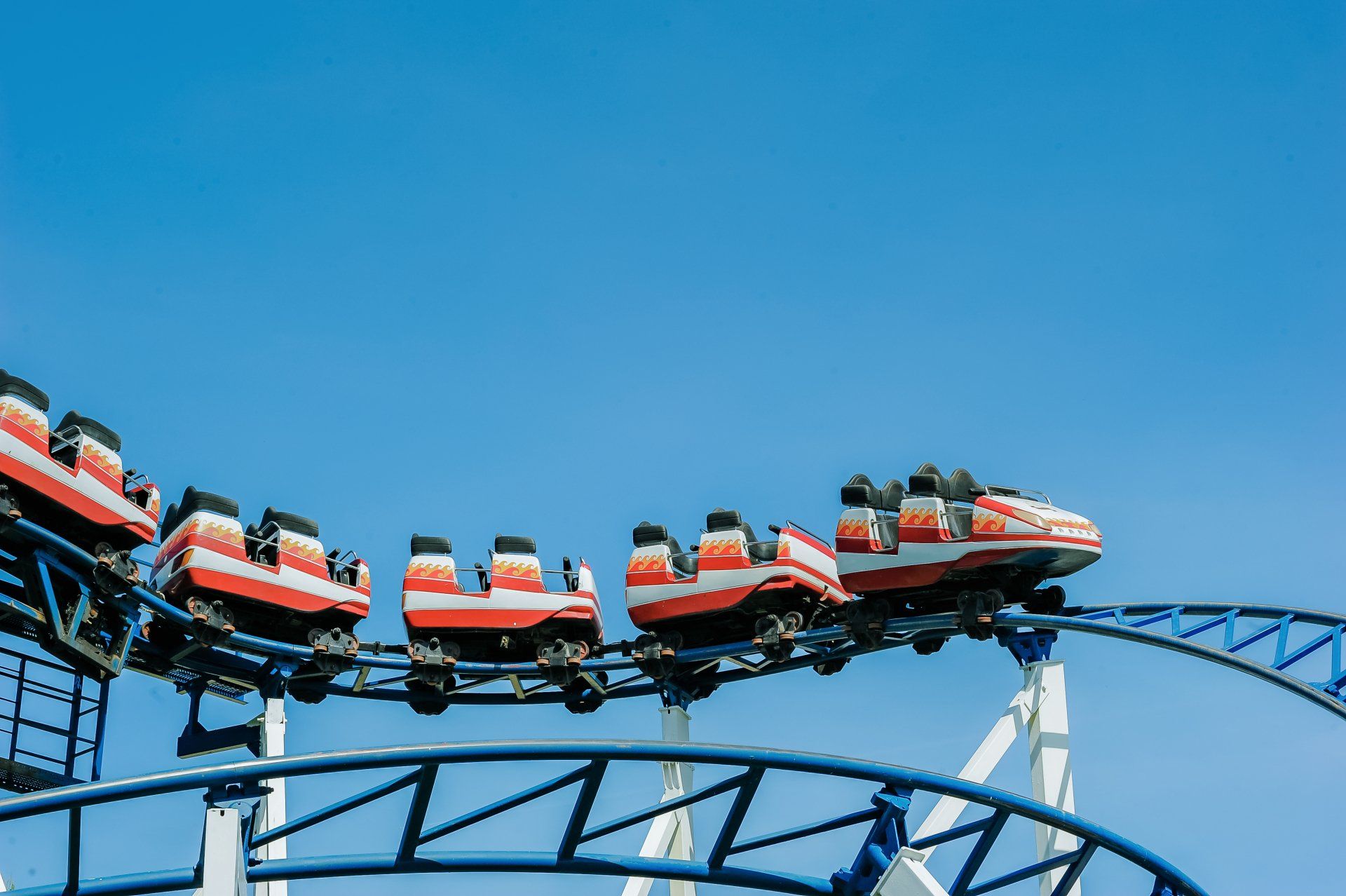 A rollercoaster