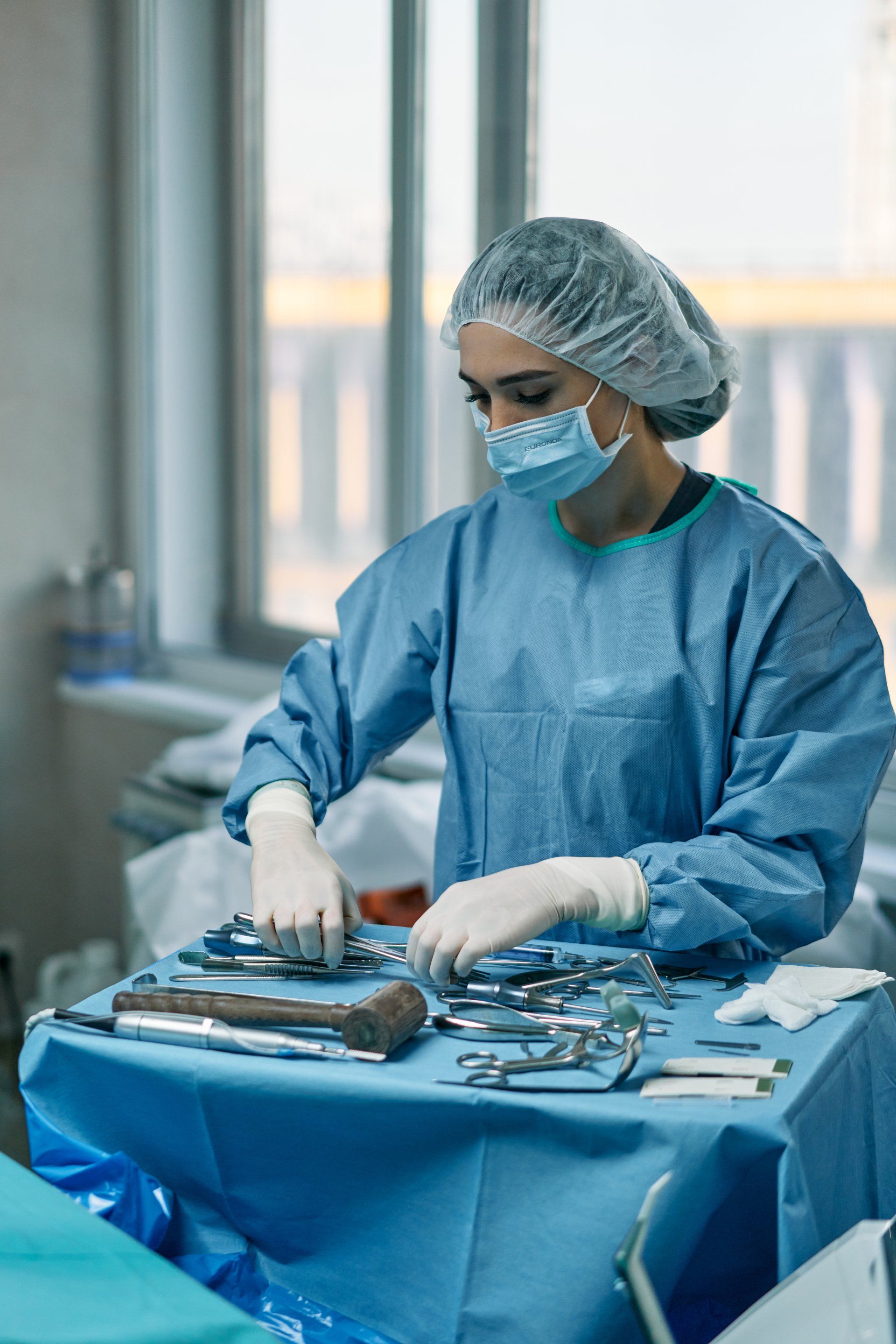 Veterinary surgeon performing surgery on a pet at Trinity Pet Hospital's surgical center