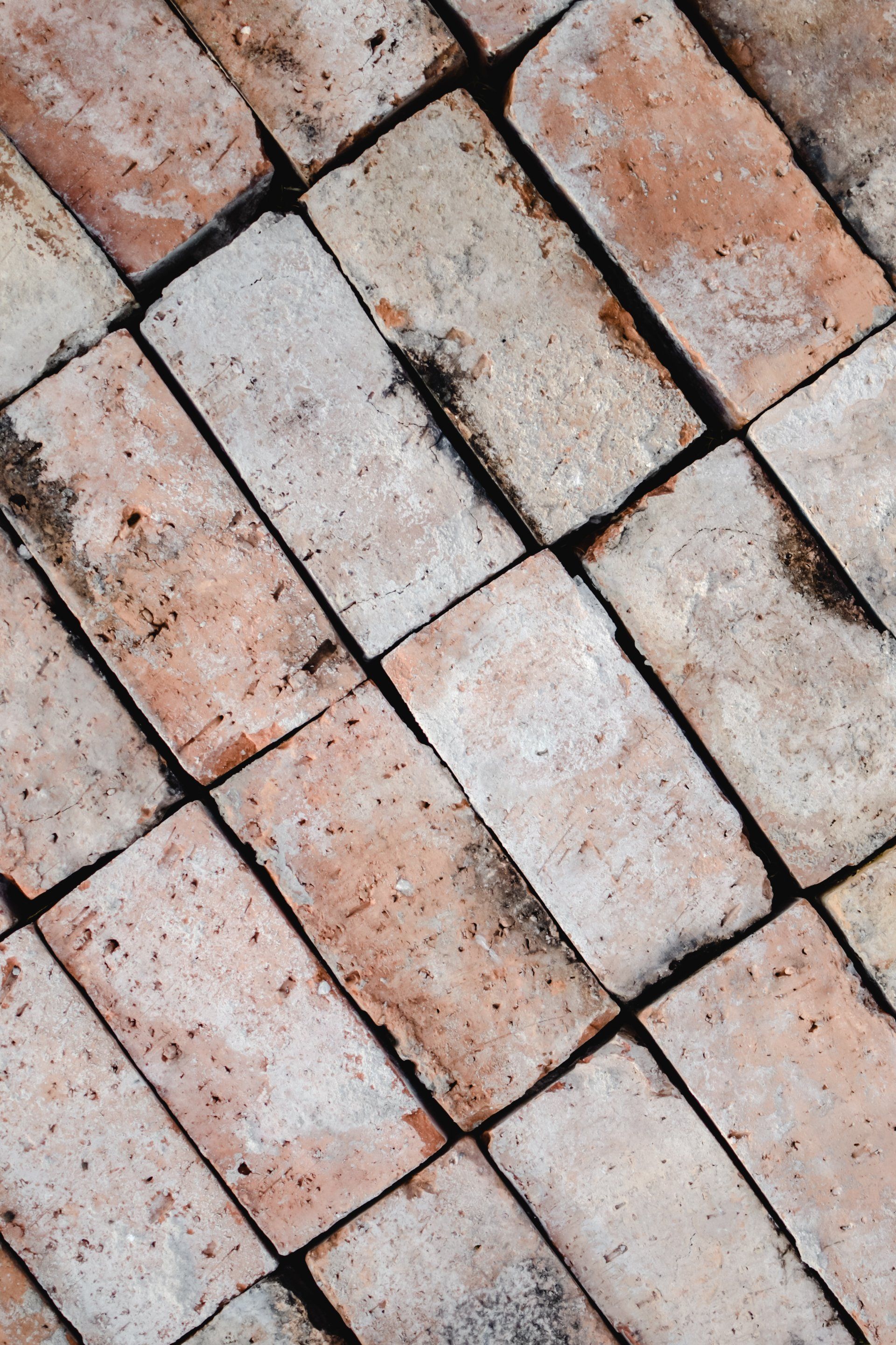Rectangular paving stones