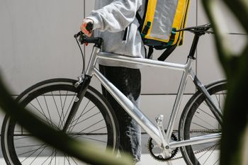 Pony on wheels - delivering rental gear