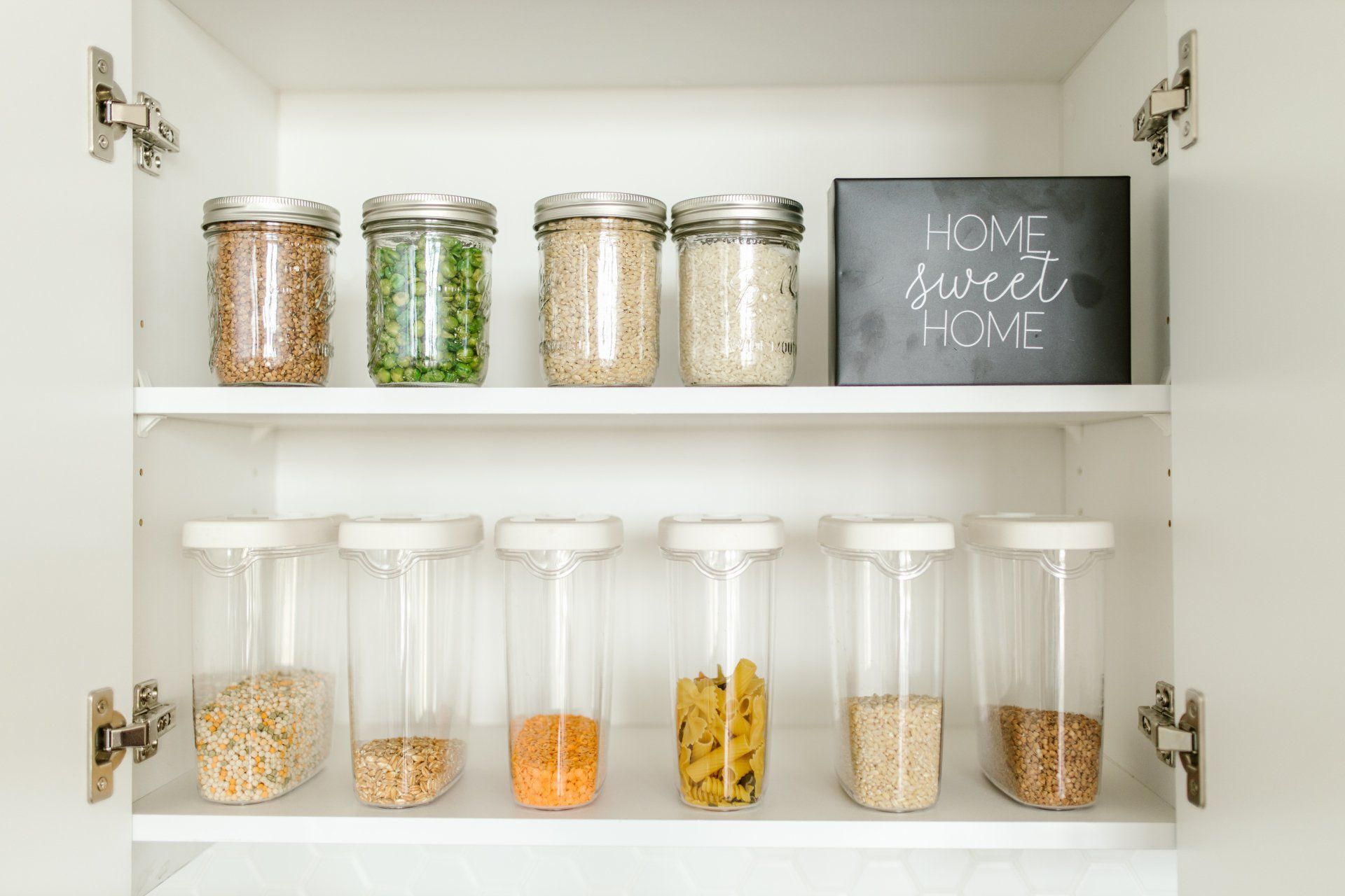 Organized Shelves