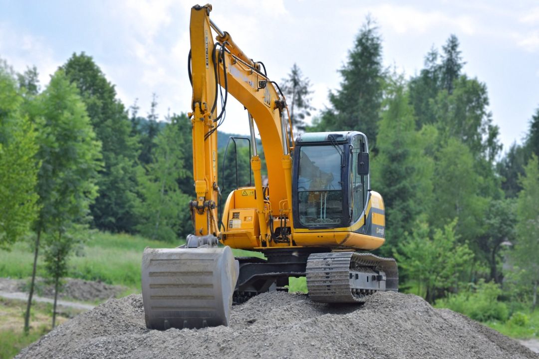cantiere edile attrezzato e moderno