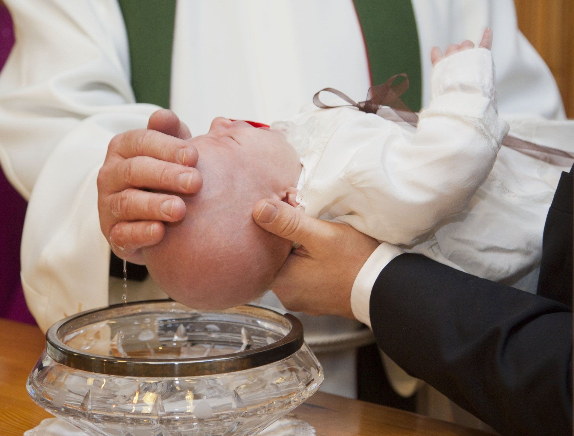 the baptism of a baby