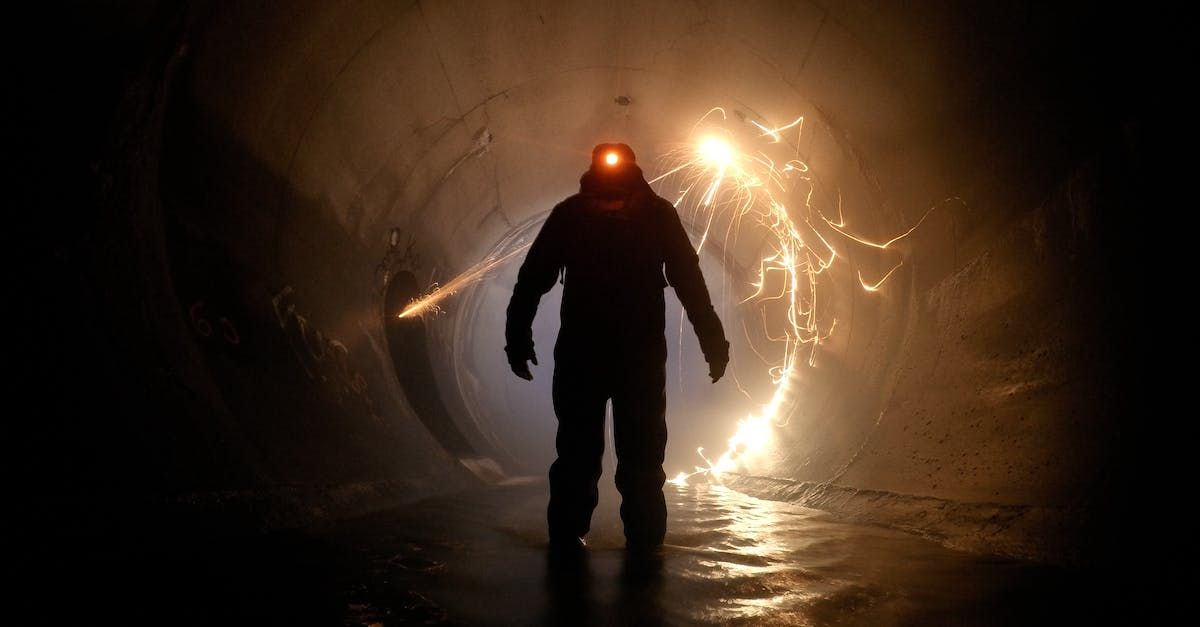 e-z flow plumber in the sewer