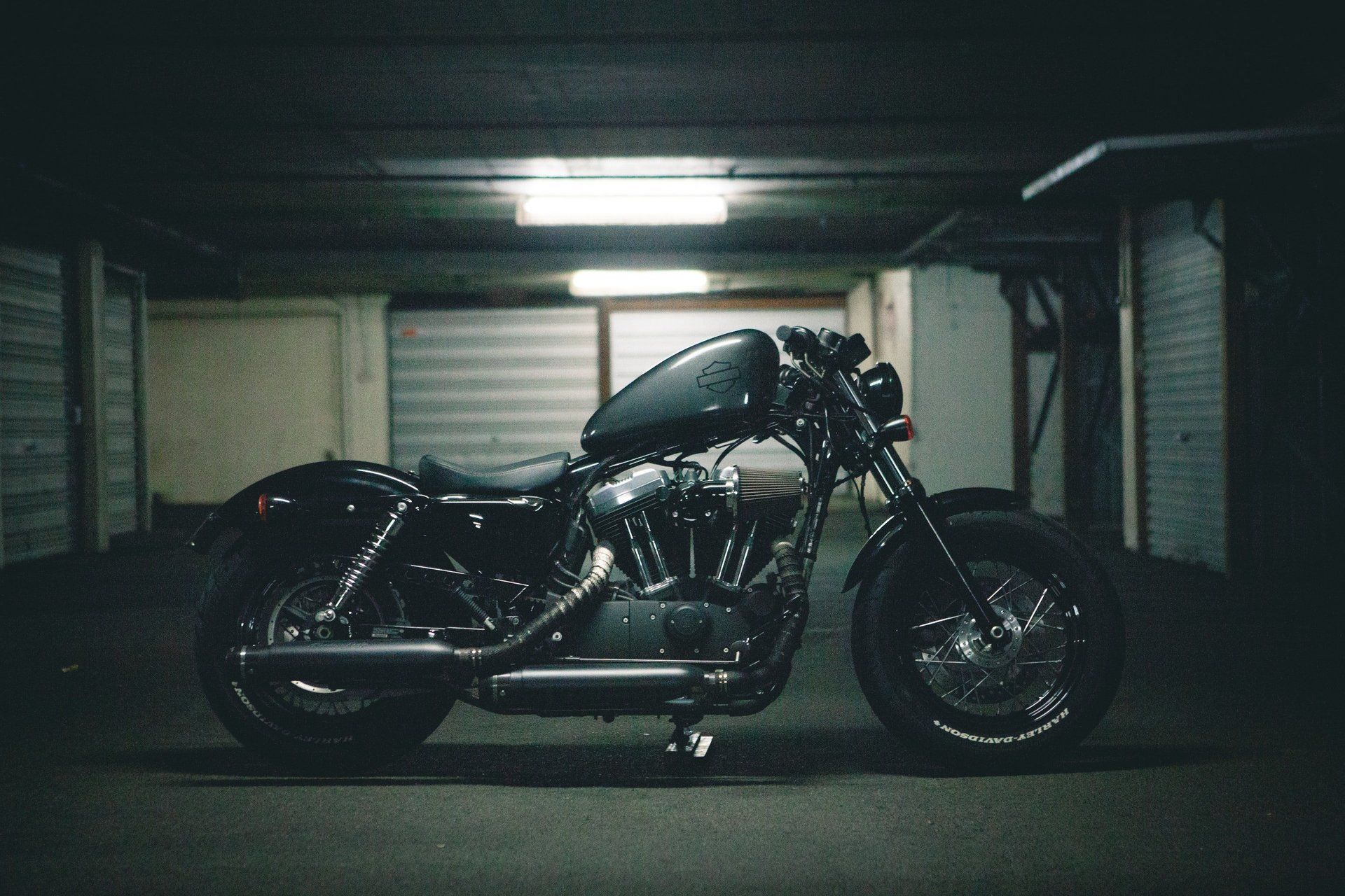 low handle bar harley davidson