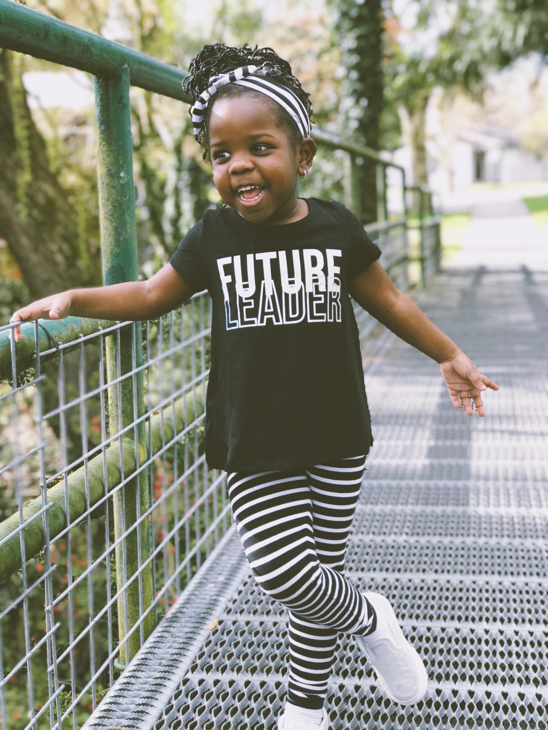 girl smiling