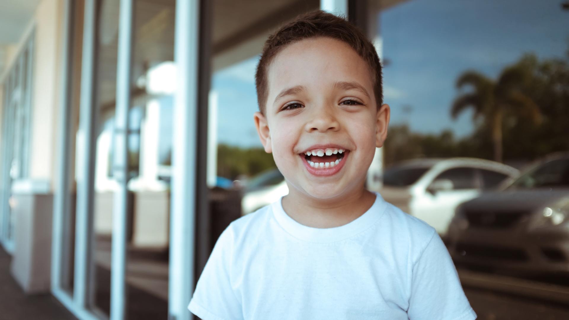 laughing boy