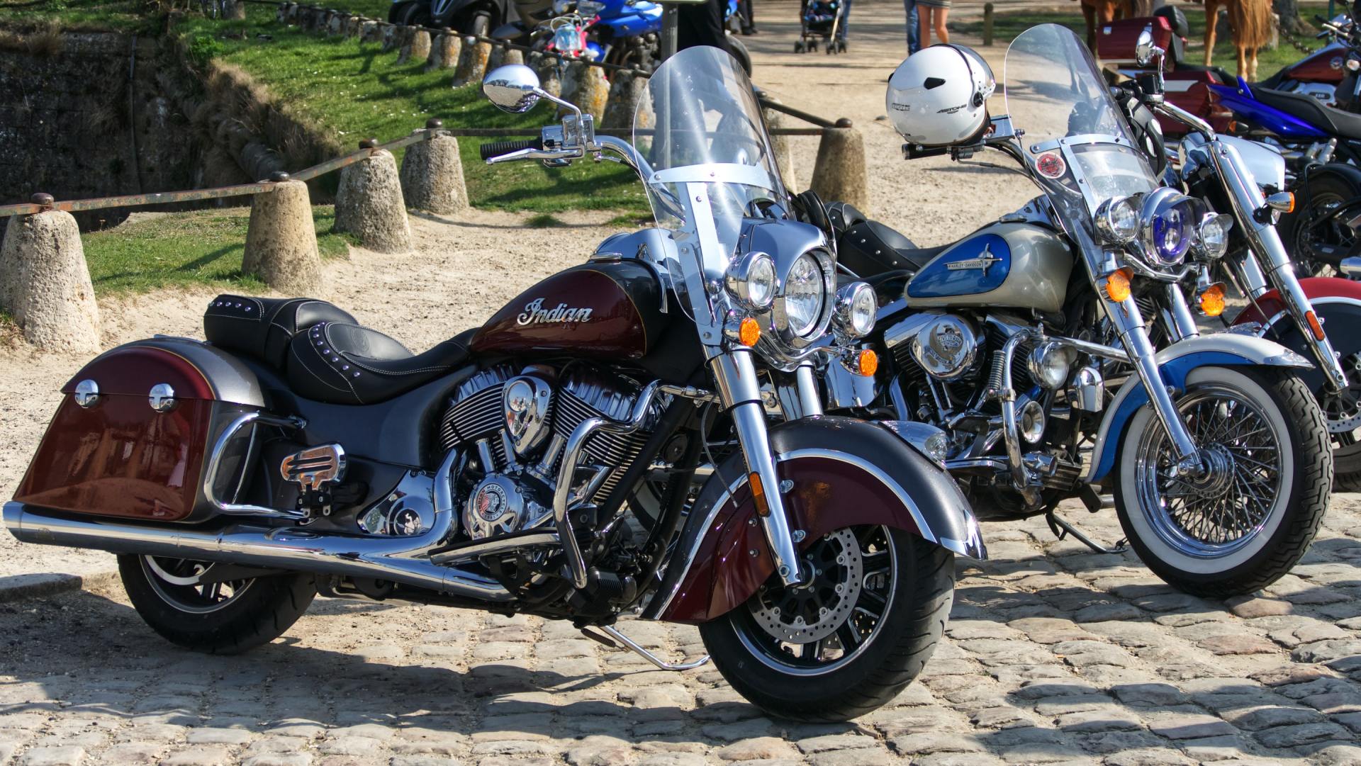 red indian motorcycle