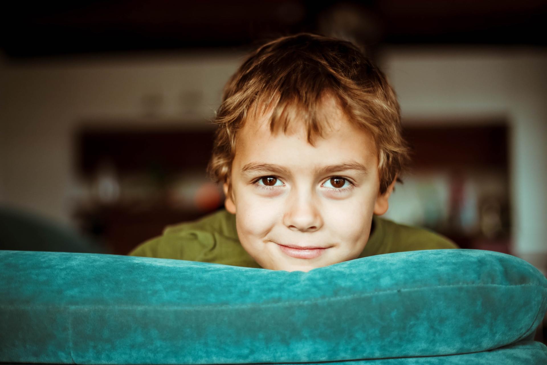 boy smiling