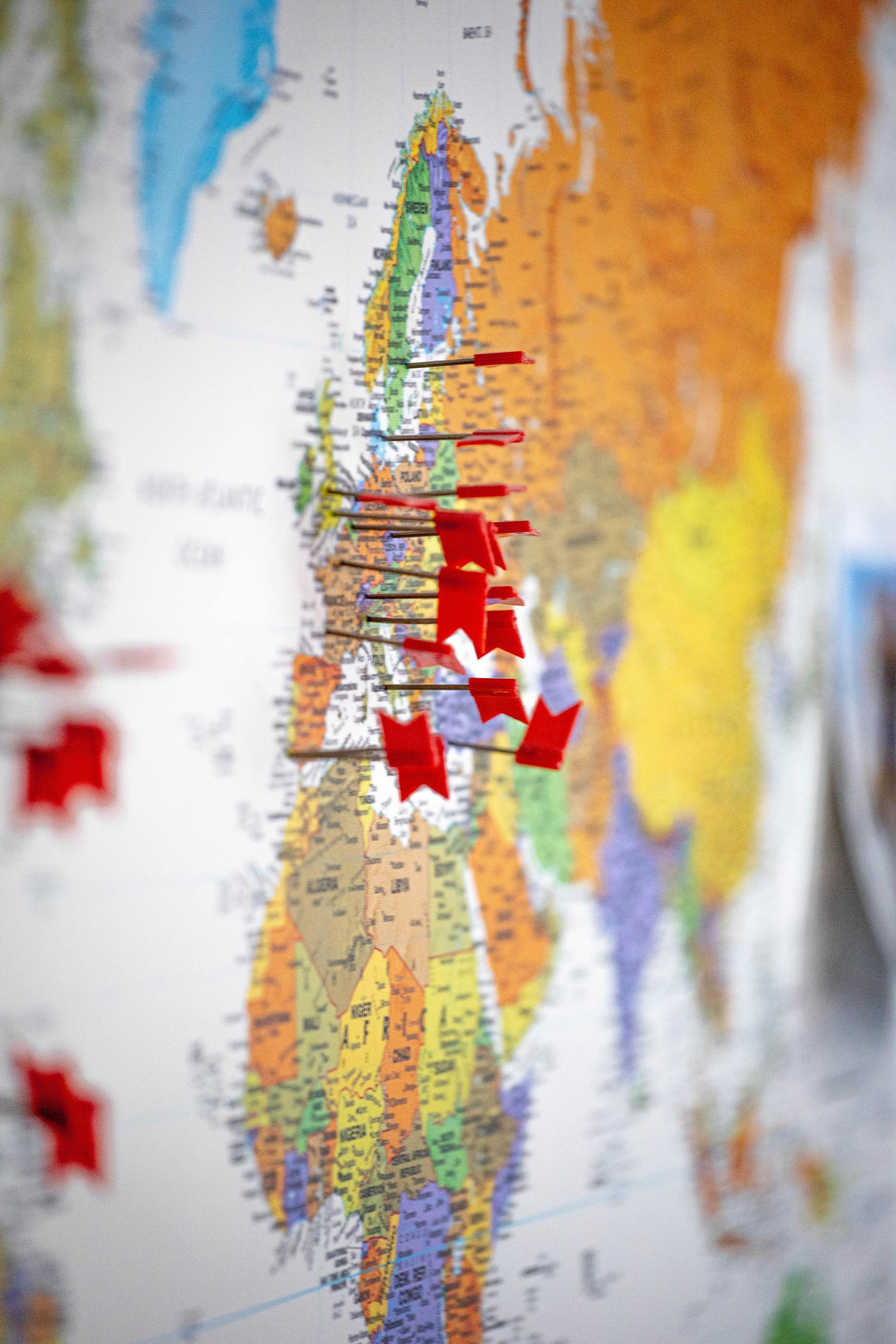 Changing Places International Map