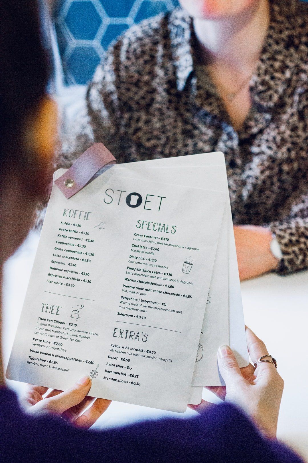 Printing examples for Restaurants
