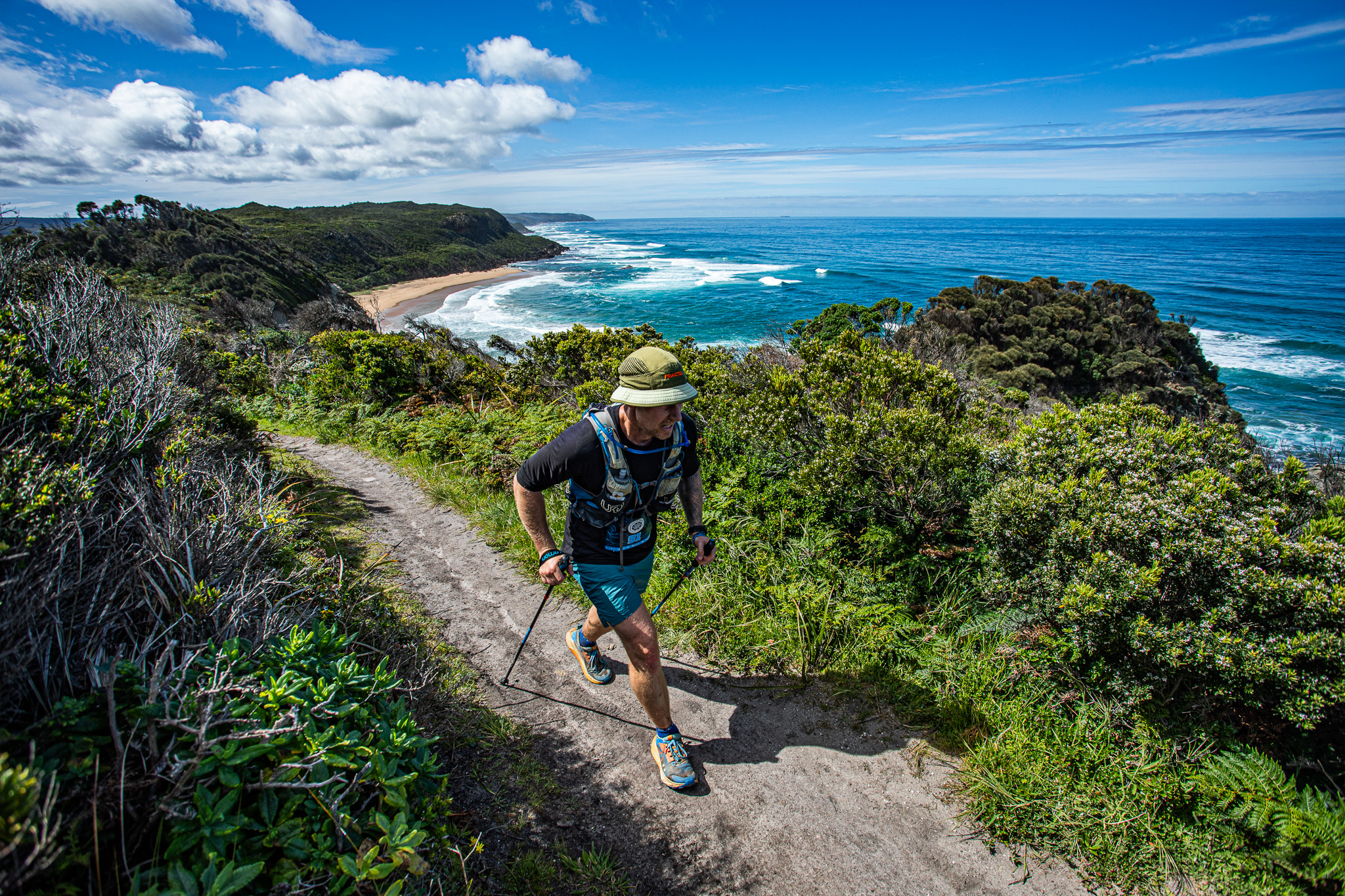 The Great Ocean Trail Ultra (GOTU) is undoubtably Australia’s most iconic oceanside ultra, weaving its singletrack magic alongside the most famous coastline our continent has to offer. Staying true to the original GOW100 from which it has grown, GOTU is a grassroots ultra outing that will change your life. Choose from 100km solo, 100km team of two relay or the 45km distance
