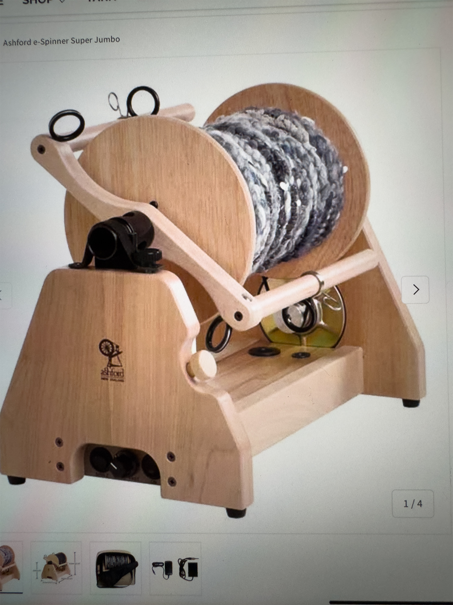 Ashford e Spinner Super Jumbo