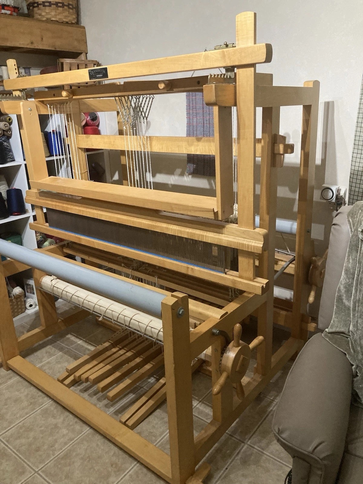Cranbrook Floor Loom 8 Shaft, 48” Floor Loom