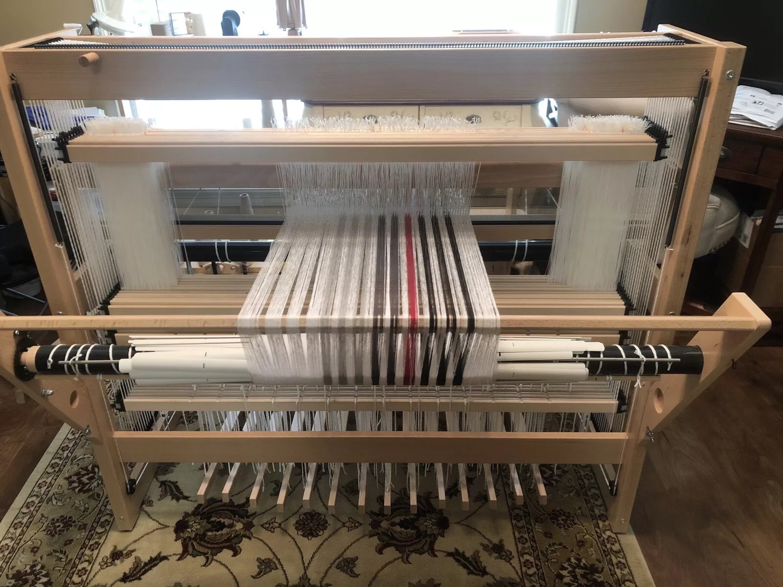 Louet Spring I - 43 inch 12 Shaft Countermarche Weaving Loom